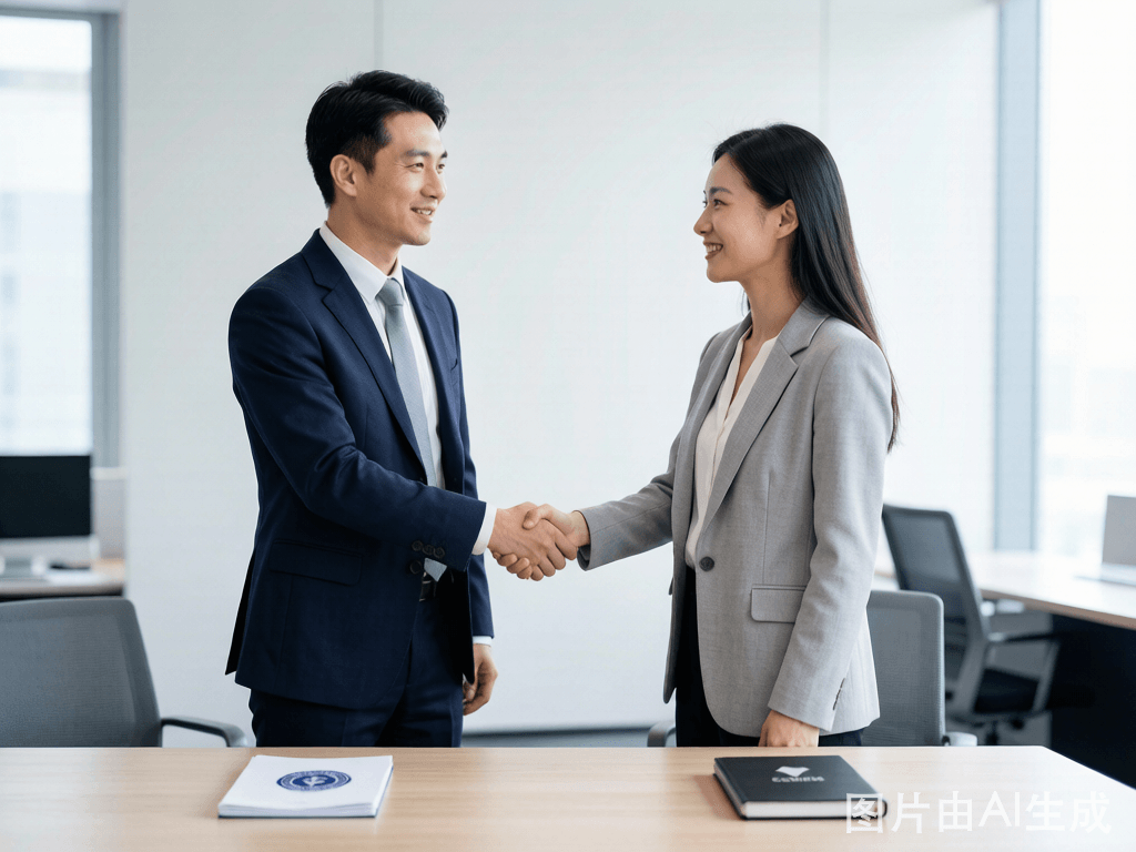 孩之格团队与合作伙伴进行专业沟通