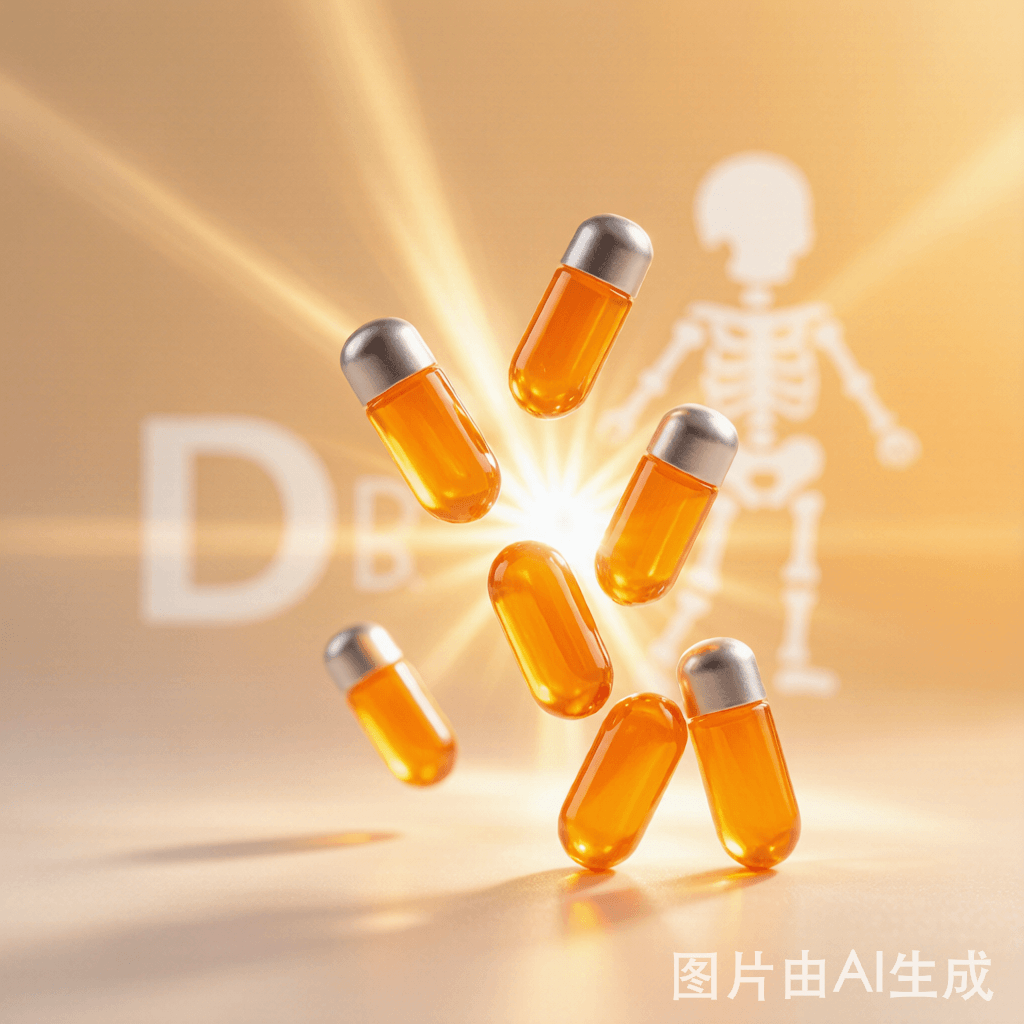 营养素原料与实验器皿摄影